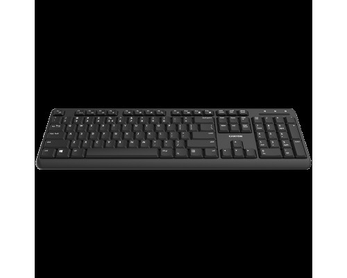 Клавиатура Wireless keyboard with Silent switches ,105 keys,black,Size 442*142*17.5mm,460g,RU layout