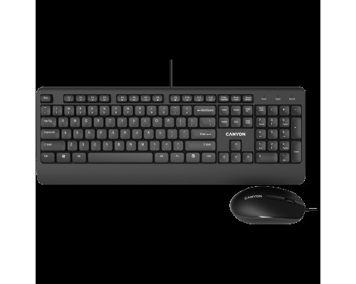 Комплект клавиатура + мышь USB wired combo set,Wired Chocolate Standard Keyboard ,105 keys,RU layout, slim  design with chocolate key caps,optical 3D wired mice 100DPI black , 1.5 Meters cable length