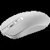 Мышь CANYON MW-18 2.4GHz Wireless Rechargeable Mouse with Pixart sensor, 4keys, Silent switch for right/left keys,DPI: 800/1200/1600, Max. usage 50 hours for one time full charged, 300mAh Li-poly battery, Pearl-White, cable length 0.6m, 116.4*63.3*32