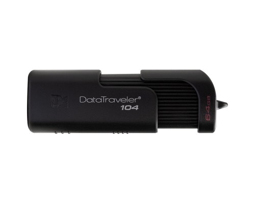 Флеш-накопитель KINGSTON 64GB USB 2.0 DataTraveler 104