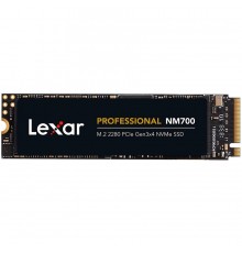 Внутренний накопитель LEXAR NM700 512GB SSD, M.2, PCIe Gen3x4, up to 3500 MB/s read and 2000 MB/s write EAN: 843367111213                                                                                                                                 