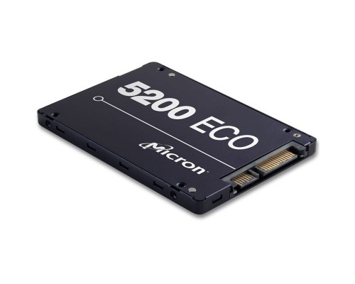 Накопитель MICRON 5200 ECO 960GB Enterprise SSD, 2.5” 7mm, SATA 6 Gb/s, Read/Write: 540 / 520 MB/s, Random Read/Write IOPS 95K/28K