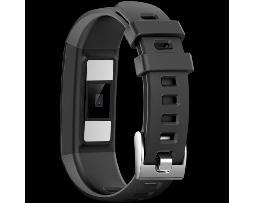 Смарт-часы Smart Band, colorful 0.96inch TFT, ECG+PPG function,  IP67 waterproof, multi-sport mode, compatibility with iOS and android, battery 105mAh, Black, host: 55*19.5*12mm, strap: 18wide*240mm, 24g