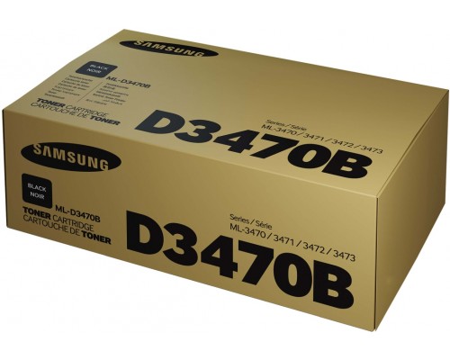 Тонер-картридж лазерный Samsung ML-D3470B High Yield Black Toner Cartridge