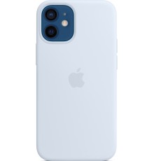 Силиконовый чехол iPhone 12 mini Silicone Case with MagSafe - Cloud Blue                                                                                                                                                                                  