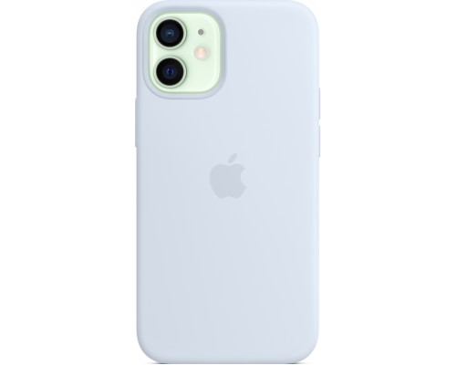 Силиконовый чехол iPhone 12 mini Silicone Case with MagSafe - Cloud Blue