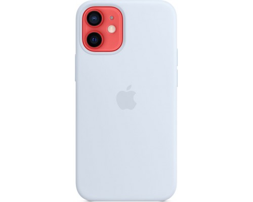 Силиконовый чехол iPhone 12 mini Silicone Case with MagSafe - Cloud Blue