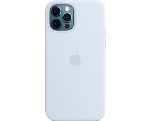 Силиконовый чехол iPhone 12 | 12 Pro Silicone Case with MagSafe - Cloud Blue