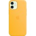 Силиконовый чехол iPhone 12 mini Silicone Case with MagSafe - Sunflower