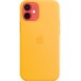 Силиконовый чехол iPhone 12 mini Silicone Case with MagSafe - Sunflower