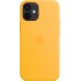 Силиконовый чехол iPhone 12 mini Silicone Case with MagSafe - Sunflower