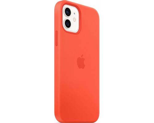 Силиконовый чехол iPhone 12 | 12 Pro Silicone Case with MagSafe - Electric Orange