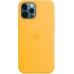 Силиконовый чехол iPhone 12 Pro Max Silicone Case with MagSafe - Sunflower