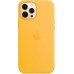 Силиконовый чехол iPhone 12 Pro Max Silicone Case with MagSafe - Sunflower