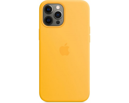 Силиконовый чехол iPhone 12 Pro Max Silicone Case with MagSafe - Sunflower