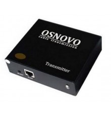 КВМ Комплект OSNOVO для передачи HDMI, 2xUSB(клавиатура+мышь) и ИК управления по сети Ethernet, 