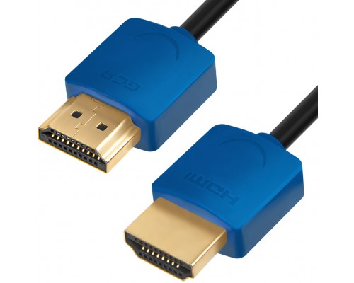 Кабель Greenconnect SLIM 0.5m HDMI 2.0 GCR-51585