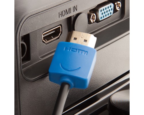 Кабель Greenconnect SLIM 0.5m HDMI 2.0 GCR-51585