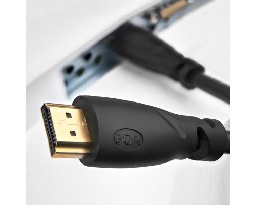 Кабель Greenconnect 3.0m HDMI версия 1.4, черный, OD7.3mm, 30/30 AWG, позолоченные контакты, Ethernet 10.2 Гбит/с, 3D, 4K, GCR-HM310-3.0m, экран