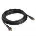 Кабель Greenconnect 3.0m HDMI версия 1.4, черный, OD7.3mm, 30/30 AWG, позолоченные контакты, Ethernet 10.2 Гбит/с, 3D, 4K, GCR-HM310-3.0m, экран