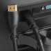 Кабель Greenconnect 3.0m HDMI версия 1.4, черный, OD7.3mm, 30/30 AWG, позолоченные контакты, Ethernet 10.2 Гбит/с, 3D, 4K, GCR-HM310-3.0m, экран