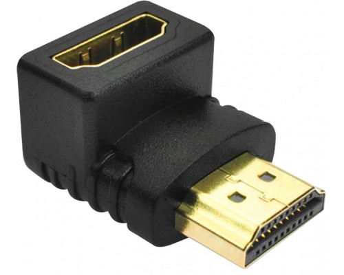 Переходник Greenconnect HDMI-HDMI  19M / 19F верхний угол, GCR-CV304