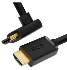 Кабель GCR 1.0m HDMI 2.0, M/M верхний угол, черный, HDR 4:2:2, Ultra HD, 4K 60 fps 60Hz/5K*30Hz, 3D, AUDIO, 18.0 Гбит/с, 28/28 AWG, GCR-52318                                                                                                             