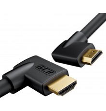 Кабель GCR 1.0m HDMI 2.0, M правый угол /M правый угол, черный, HDR 4:2:2, Ultra HD, 4K 60 fps 60Hz/5K*30Hz, 3D, AUDIO, 18.0 Гбит/с, 28/28 AWG, GCR-52312                                                                                                 