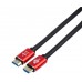 Кабель HDMI 30 m (Red/Gold, в пакете)  VER 2.0