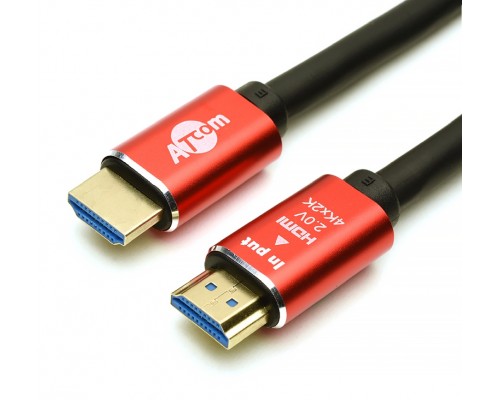 Кабель HDMI 30 m (Red/Gold, в пакете)  VER 2.0