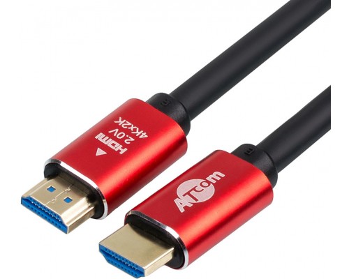 Кабель HDMI 30 m (Red/Gold, в пакете)  VER 2.0