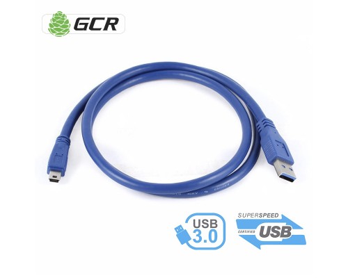 Кабель интерфейсный USB 3.0 GCR AM/Mini B GC-U3A2109-1m