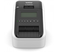 Принтер этикеток Brother QL-820NWB, ленты DK до 62 мм,176 мм/сек, автонож, USB/LAN/BT/WiFi, LCD                                                                                                                                                           