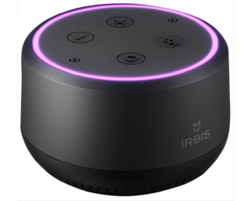Акустическая система IRBIS A model: IRBIS A01 Voice assistant, black. (Linux based OS, Amlogic chipset, 128mb ram, 128mb rom, bluetooth, wifi, microUSB, 3,5mm jack.)