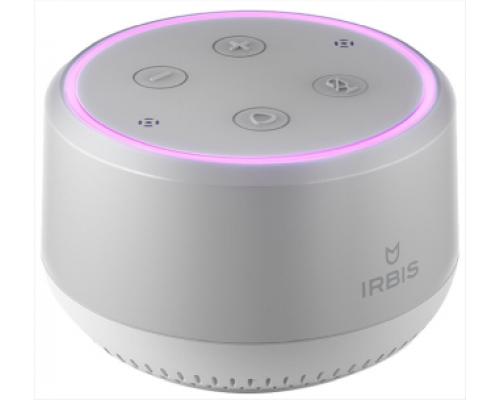Акустическая система IRBIS A model: IRBIS A01 Voice assistant, White. (Linux based OS, Amlogic chipset, 128mb ram, 128mb rom, bluetooth, wifi, microUSB, 3,5mm jack.)
