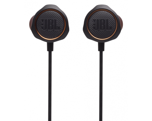 Гарнитура JBL Quantum 50 наушники внутриканальные с микрофоном игровые: 5 мВт, 1.2м, цвет черный