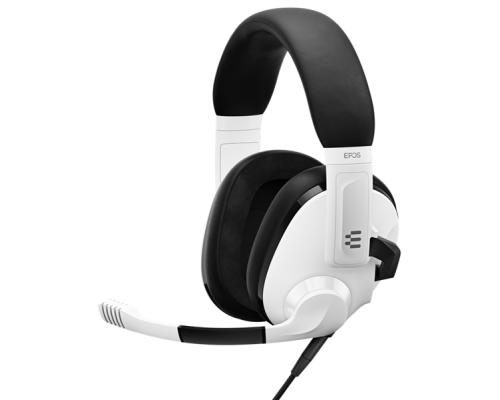 Гарнитура EPOS / Sennheiser Gaming Headset H3, Stereo, 2x3.5 mm / 1x3.5mm, Closed-back, White, PC, Mac, PS4, PS5, Xbox One, Xbox Series X, Switch [1000889]