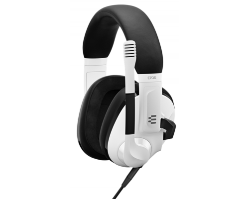 Гарнитура EPOS / Sennheiser Gaming Headset H3, Stereo, 2x3.5 mm / 1x3.5mm, Closed-back, White, PC, Mac, PS4, PS5, Xbox One, Xbox Series X, Switch [1000889]