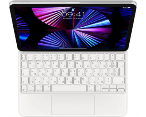 Клавиатура с трекпадом Apple Magic Keyboard Folio w.MultiTouch Trackpad for 11-inch iPad Pro 1-3 gen., iPad Air 4-gen. Russian - White Клавиатура с трекпадом Apple Magic Keyboard Folio w.MultiTouch Trackpad for 11-inch iPad Pro 1-3 gen., iPad Air 4-gen. Russian - White
