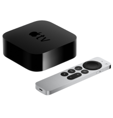 Медиаплеер Apple TV 4K (2021): 64GB SSD, A12 2.49GHz , HDTV 2160p, 1Gb Eth, WiFi 6 (802.11ax), BT 5.0, HDMI 2.1 (mod. A2169), Remote 2-gen.                                                                                                               