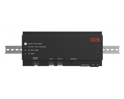 Источник бесперебойного питания Powercom DRU 500VA/300W, DIN Rail, 230V, RS-232, 2 year warranty (1114005)