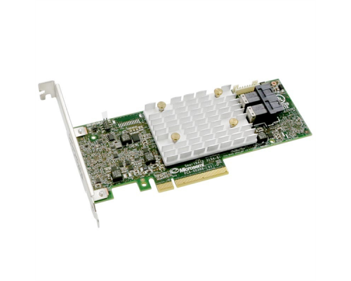 Контроллер Microsemi Adaptec SmartRAID 3152-8I (PCI Express 3.0 x8, LP, MD2), SAS-3 12G, RAID 0,1,10,5,50,6,60, 8port(int2*SFF-8643), 2G OEM (только контроллер)