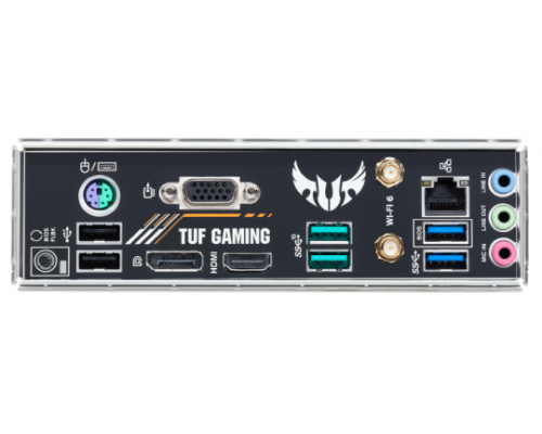 Материнская плата ASUS TUF GAMING B550M-E WIFI, Socket AM4, B550, 4*DDR4, HDMI+DP+D-Sub, CrossFireX, SATA3 + RAID, Audio, 2,5Gb LAN, USB 3.2*6, USB 2.0*4, COM*1 header (w/o cable) ATX ; 90MB17T0-M0EAY0