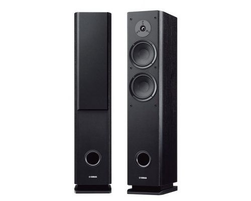 Акустическая система Yamaha NS-F160 Black, Напольные акустические системы, возможность подключения по bi-wiring, 2-х полосные, вес 19 кг/шт, фазоинвертор на передней панели, макс. мощность 180 Вт, цена за комплект 2 шт.