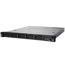 Сервер Lenovo TCH ThinkSystem SR250 Xeon E-2276G 6C(3.8GHz/80W),1x16GB/2666/1R/UDIMM, OB,noHDD (upto8/10 SFF),SW RAID,2xGbE,noDVD,450W(upto2),2.8m p/c,XCCS,3YW                                                                                           