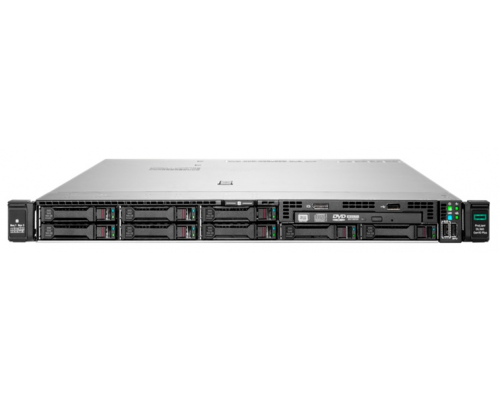 Сервер Proliant DL360 Gen10+ Silver 4310 Rack(1U)/Xeon 12C 2.1GHz(18MB)/1x32GbR2D_3200/P408i-aFBWC(2Gb/RAID 0/1/10/5/50/6/60)/noHDD(8)SFF/noDVD/iLOstd/2x10Gb BASE-T OCP3 (BCM57416)/ EasyRKw/oCMA/TPM/1x800W(2