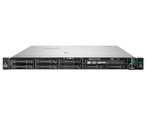 Сервер ProLiant DL360 Gen10+ Silver 4314 Rack(1U)/Xeon 16C 2.4GHz(24MB)/1x32GbR2D_3200/P408i-aFBWC(2Gb/RAID 0/1/10/5/50/6/60)/noHDD(8)SFF/noDVD/iLOstd/2x10Gb BASE-T OCP3 (BCM57416)/ EasyRKw/oCMA/TPM/1x800W(2