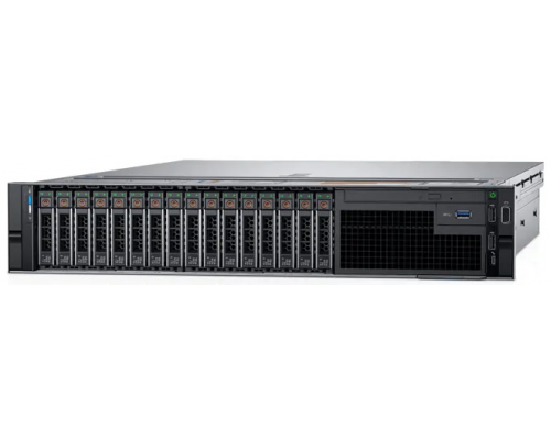 Сервер DELL PowerEdge R740 2U/ 8LFF/ 1x 4210R/ 1x16GB RDIMM 3200/ H330 mC/ 1x4TB 7,2K SATA/ 4xGE/ 2x1100w / RC1/ 4 std/ Bezel noQS/ Sliding Rails/ CMA/ 3YPSNBD