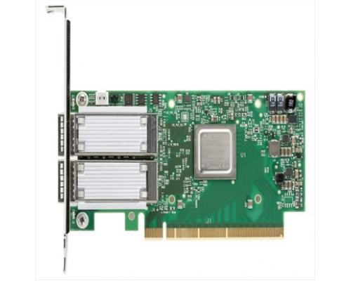 Сетевой адаптер DELL NIC 2x10/25GbE SFP+ MellaNox ConnectX-5, PCI-E, w/o Tranceivers, Low Profile
