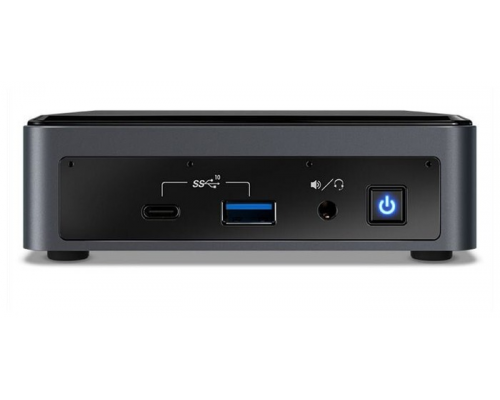 Платформа мини-ПК Intel NUC 10: Intel Core i7-10710U, VGA Intel UHD Graphics,VESA, powercord EU, w/ no codec